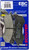 EBC - SFA603 - BRAKE PADS SFA603 ORGANIC - '11-'15 Honda PCX 150, PCX150