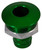 BILLET THRU-HULL WATER FITTING BILGE PUMP OUTLET GREEN