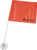 SKIER DOWN FLAG 3/4 SUCTION CUP MOUNT