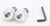 ALUMINUM BAR ENDS SILVER