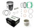 TOP END KIT CERAMIC COMP CYL 66.35/STD 11:1 YAM