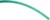 FUEL LINE GREEN 3/16"X3'