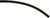 FUEL LINE BLACK 1/8"X5'