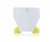 ACERBIS - 2726576814 - Front Number Plate - '20 White/Yellow