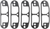 COMETIC - C9560 - Lower Right Rocker Box Gasket - .010" - '84-'99 EVO
