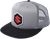 Factory Effex - 18-86400 - Suzuki Mark Snapback Hat - Black/Gray