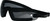 WRAP AROUND SUNGLASSES BLACK W/SMOKE LENS