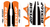 FACTORY EFFEX - 17-40506 - Fork Guard Graphic - KTM