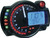 GP STYLE MULTI-FUNCTION RX-2N GAUGE BLACK PANEL 10 000 RPM
