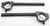 REPLACEMENT HANDLEBARS BLACK SUZ