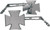 EMGO - 20-34861A - Mirror - Side View - Maltese Cross - Split Stem - Right - Bolt-On - Each