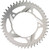 REAR SPROCKET ALUMINUM 46T-520 SIL HON