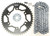 SPROCKET/CHAIN KIT STL/STL 14/49T SIL SX3 520-108L BLK