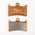 BRAKE PAD SET SUPER SINTERED P1R