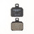 BRAKE PAD SET SEMI-METALLIC