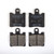 BRAKING - 830SM1 - BRAKE PAD SET SEMI-METALLIC - '99-'18 Triumph, Yamaha, and Suzuki Burgman Type S, Burgman 400, FJR1300AE