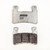 BRAKE PAD SET SEMI-METALLIC