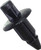 PLASTIC PUSH RIVET FENDER CLIPS 10/PK