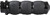 AIR CUSHIONED GRIPS HEATED BLACK