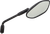 EMGO - 20-55311 - Mirror - OEM - Replacement - Side View - Oblong - Black - Right - Each