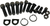 DRAG SPECIALTIES - 2401-1522 - Hardware Kit - Forward Control