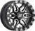 SPLIT 6 BDLK WHEEL 14X7 4/156 4+3 (+5MM) BLK/MACHINED
