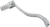 EMGO - 83-88032 - Folding Shift Lever - Honda CR250R