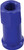 RIM LOCK NUTS BLUE 2/PK