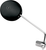 EMGO - 20-64500 - Mirror - Side View - Round - Black w/Chrome Stem - Right/Left