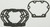 CLUTCH RELEASE COVER GASKETS FOAMET 5/PK 36801-87-F