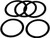 GASKET SEAL OIL FILLER CAP MOLDED RUBBER 5/PK 63809-48-DL