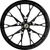 COASTAL MOTO - 3D-MAR213SB - Wheel - Marlin - Front - Dual Disc/without ABS - Black - 21x3.5