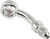 35 DEGREE BANJO CHROME 3/8"