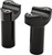 H-BAR RISERS 3.5" STRAIGHT BLACK