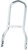 SHORT SISSY BAR CHROME FXD/X/C/L 02-05