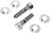 BREATHER BOLTS  CHROME PAIR TWIN CAM