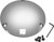 DOME DERBY COVER CHROME BIG TWIN 84-98
