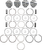 JE PISTONS - 247621 - Piston Kit - '06-'24 Kawasaki Ninja ZX-14R 40th Anniversary Edition, Ninja ZX-14R ABS 30th Anniversary, Ninja ZX-14R