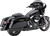 COBRA - 6107RB - Neighbor Hater Mufflers for '95-'16 Bagger - Black