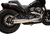 S&S CYCLE - 550-0791B - SuperStreet 2:1 50 State Exhaust System - '18-'24 Harley-Davidson Softail Standard 107, Heritage Classic 114, Softail Street Bob