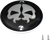 DRAG SPECIALTIES - 0940-1617 - Split Skull Points Cover - '71-'03 Harley-Davidson Sportster 883 Roadster, Sportster 1200 Custom, Sportster 883 Hugger