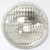 4-1/2" CLEAR SEALED BEAM FLUTED
