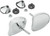 TAPERED FAIRING MIRRORS CHROME