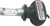 RUGGED FANLESS LED H7 BULB 4000LM