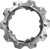 HIGH CARBON STEEL PERIMETER ROTOR CHROME 11.8"