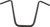 1" NARROW APE HANGER 16" BLACK CABLE