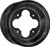A5 10X10 5+5 4/110 MATTE BLACK