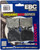 EBC - SFA355/4 - BRAKE PADS SFA355/4 ORGANIC