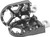 BMX STYLE FOOT PEGS BLACK