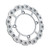 REAR BRAKE ROTOR SS SELF CLEANING HON